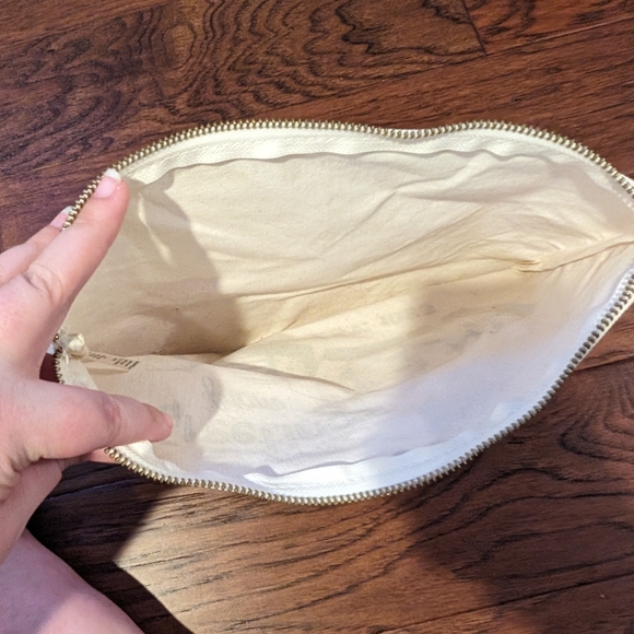 J crew makeup bag tote large canvas - Picture 2 of 2